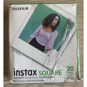 Fuji Instax SQUARE Film Twin Pack 20 Sheets For Instax Camera
